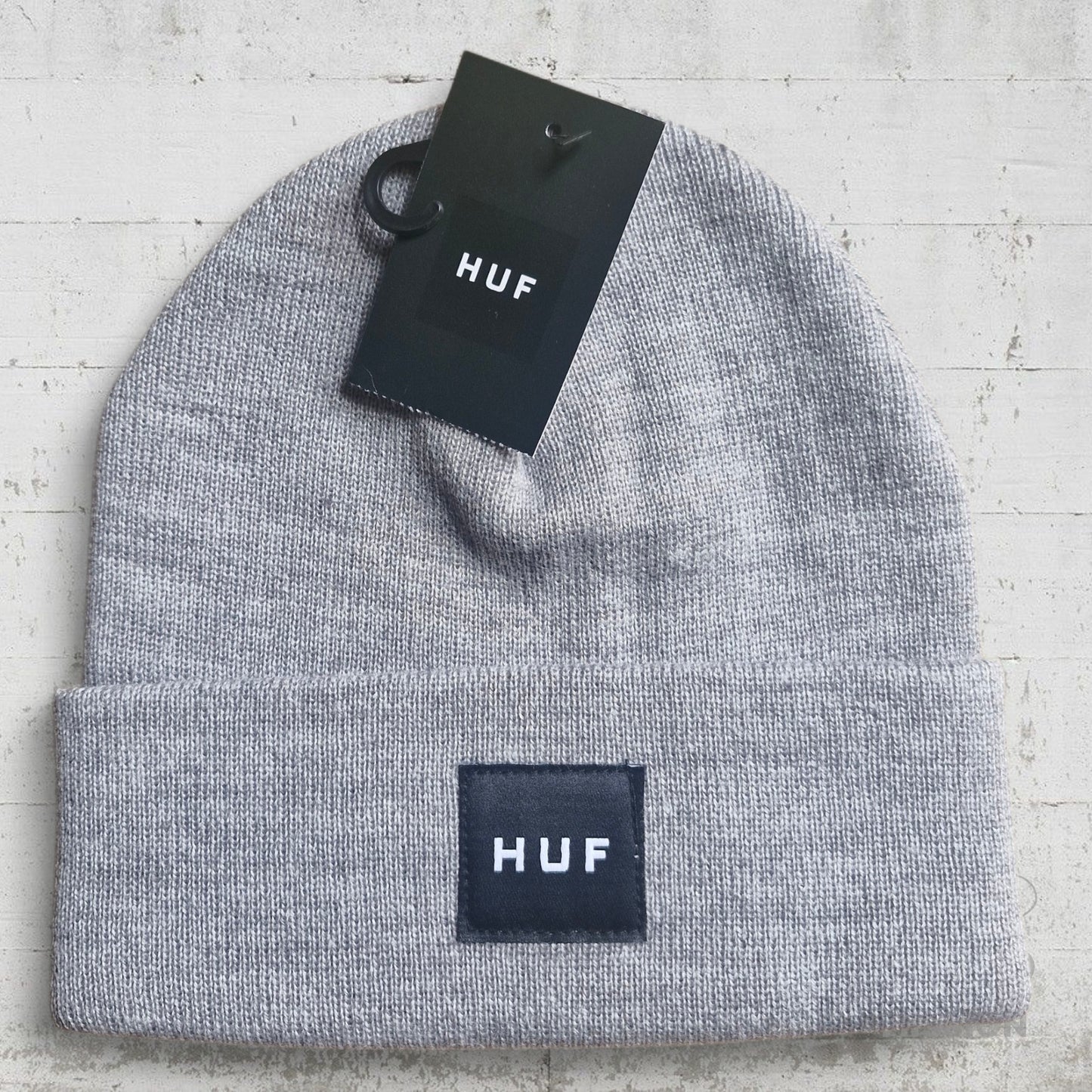 Huf Beanie Box Logo heather grey