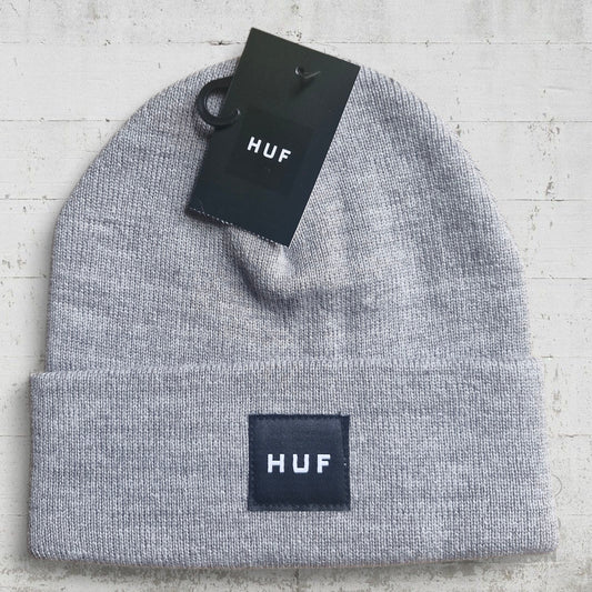 Huf Beanie Box Logo heather grey