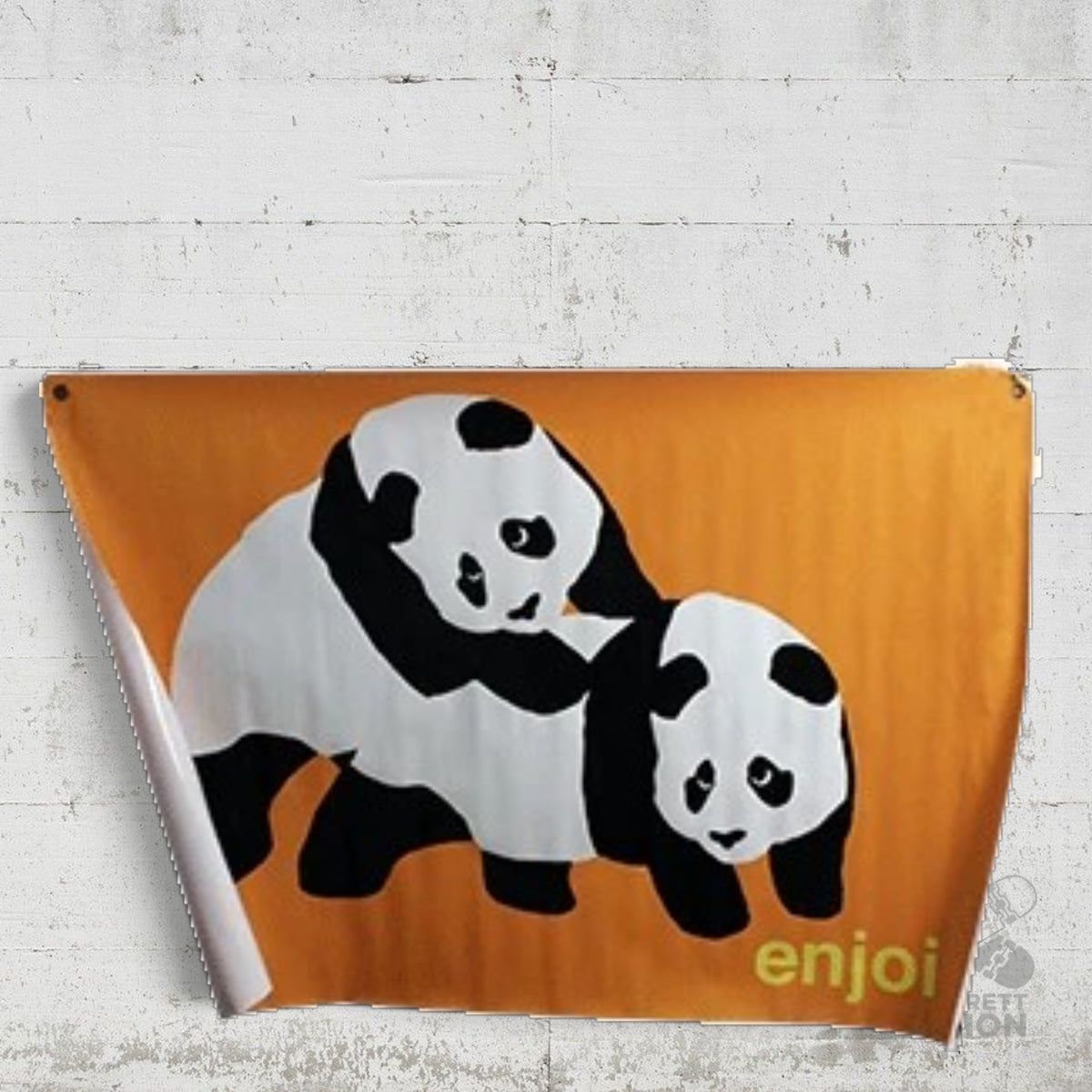 Enjoi Banner Piggy Back Panda 36" x 48"