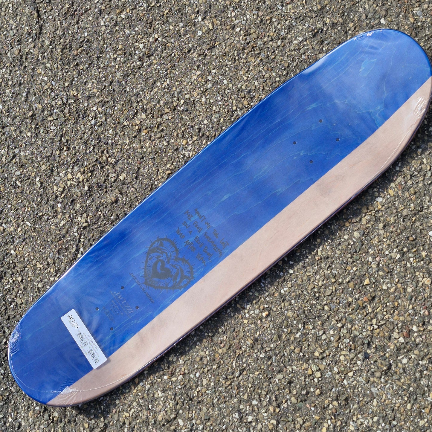 Jacuzzi 500 Years EX7 8.75 purple holo Deck