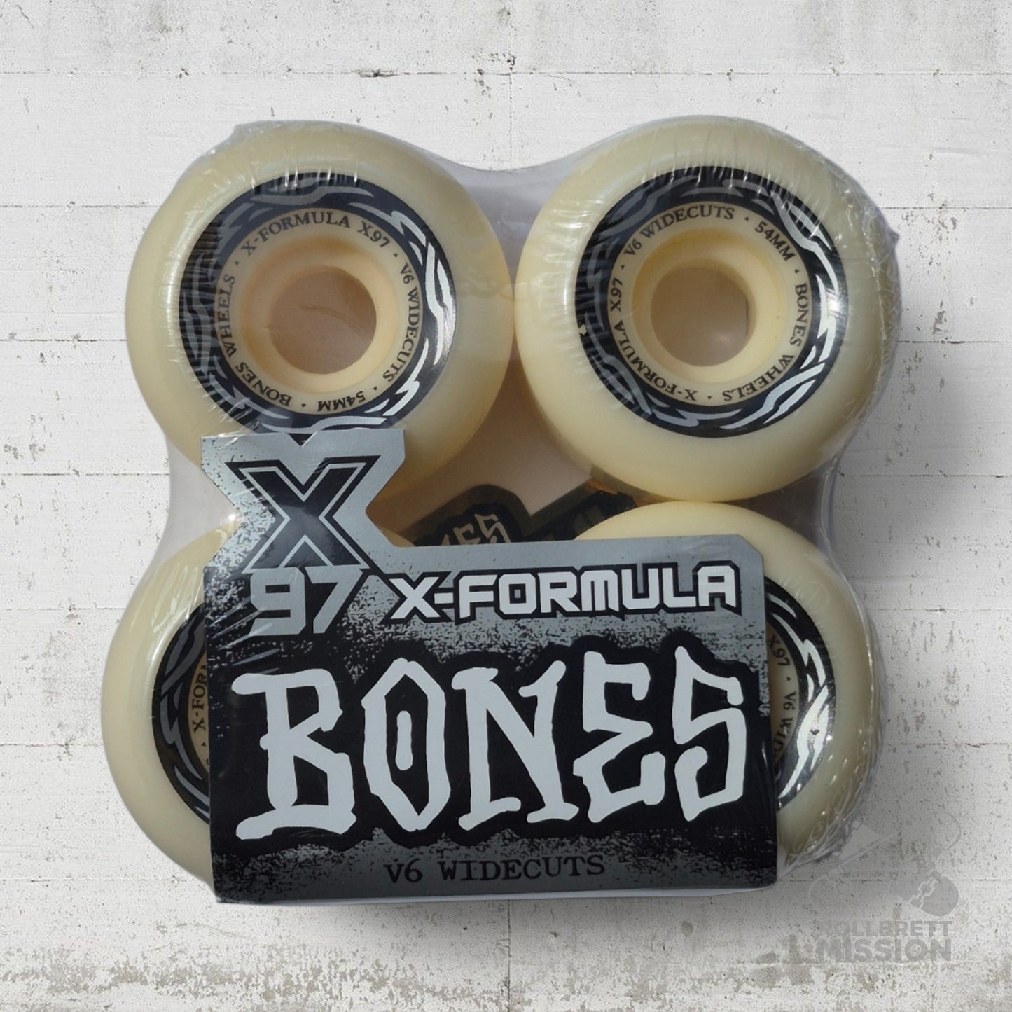 Bones X-Formula 97A 54mm Widecuts V6 Shape Wheels