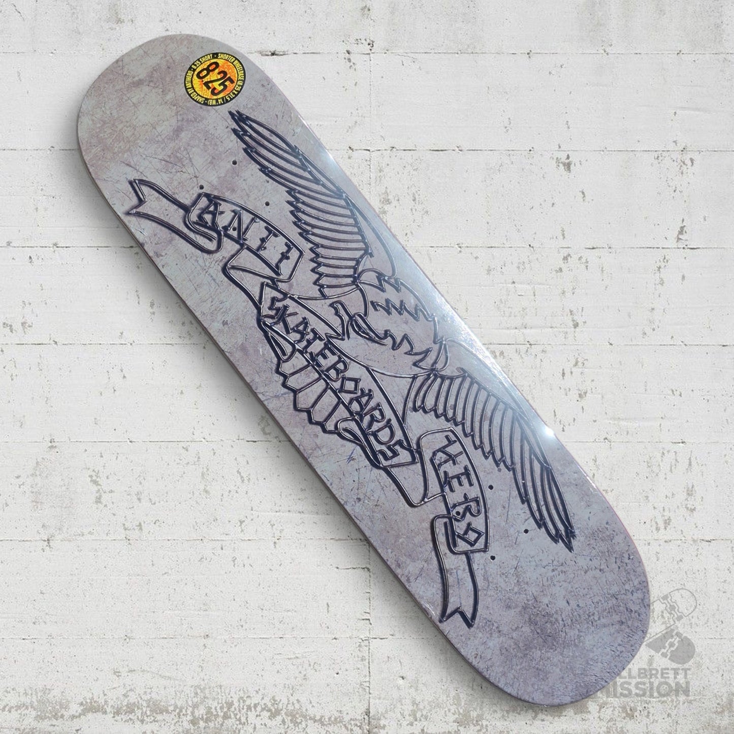 Anti Hero Treasure Island Eagle Short 8.25 Deck