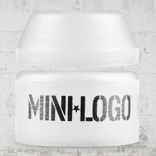 Mini Logo Bushings 94A Medium white - für 1 Achse