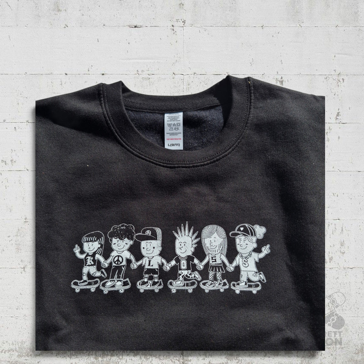 Koloss Kids Sweater Gäng black