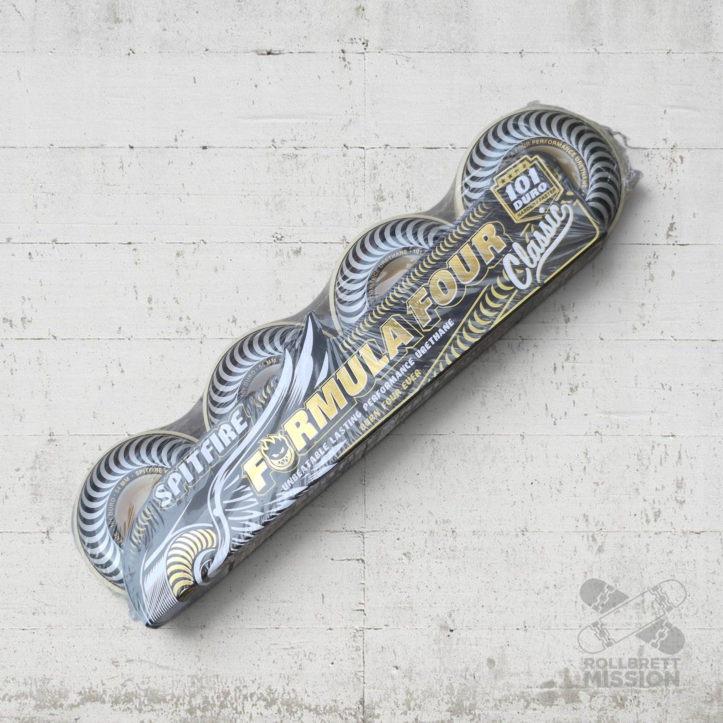 Spitfire F4 54mm 101A Classic silver Wheels
