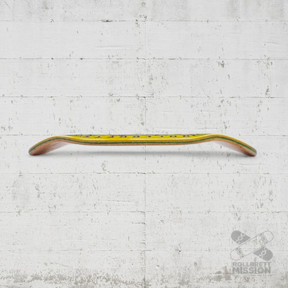 Custom x Rollbrett Mission Fingerboard Deck Shop Spirit 34mm Boxy Shape