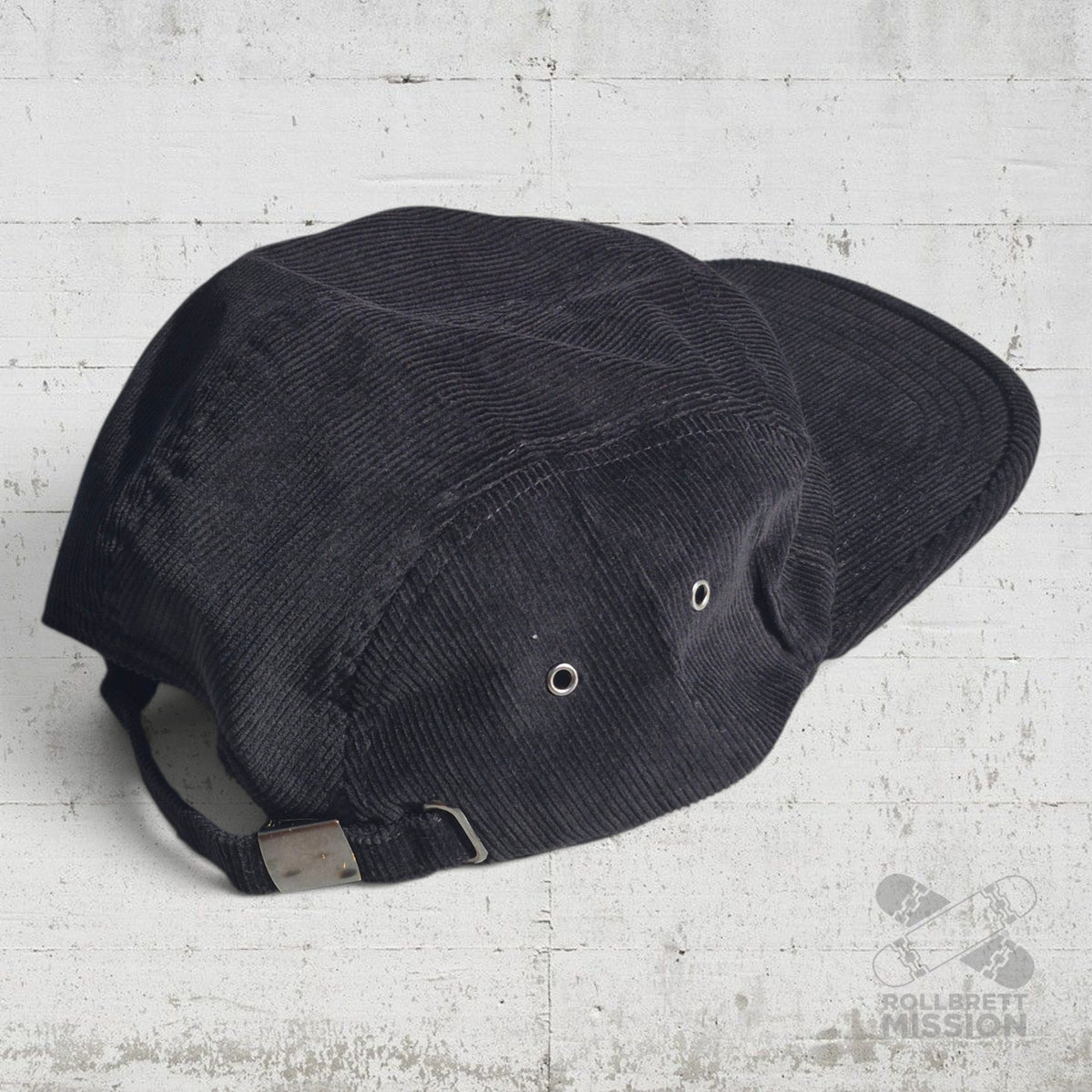 KOLOSS 5 Panel Cord Cap Purple Saint black