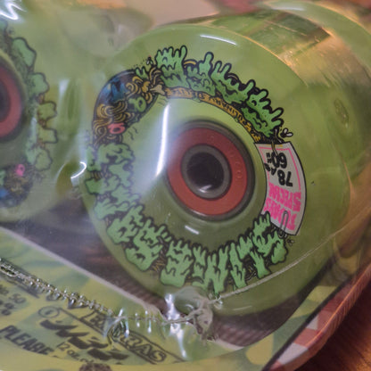 Slime Balls Light Ups 78a 60mm SB Cafe slime green Skateboard Wheels