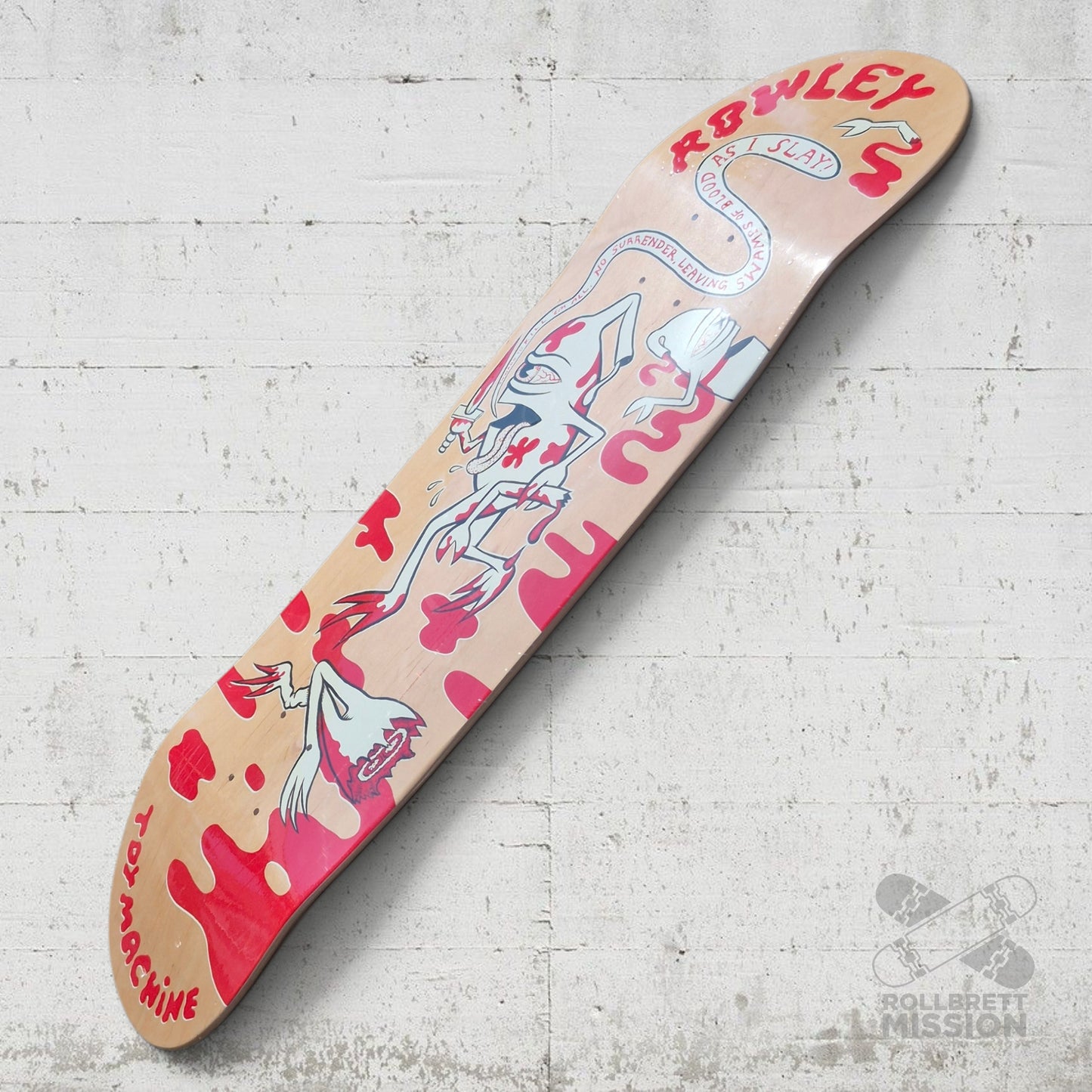 Toy Machine Geoff Rowley Slayer 8.5 Deck