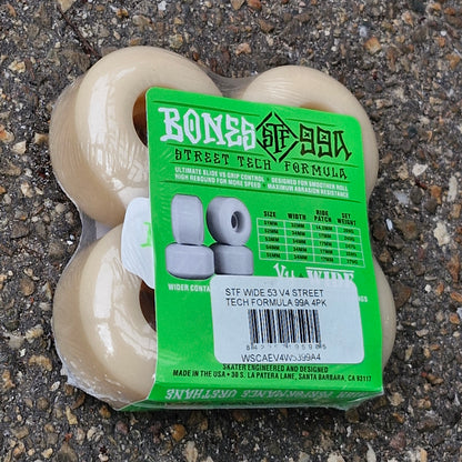 Bones STF V4 Wide 99A 53mm Wheels