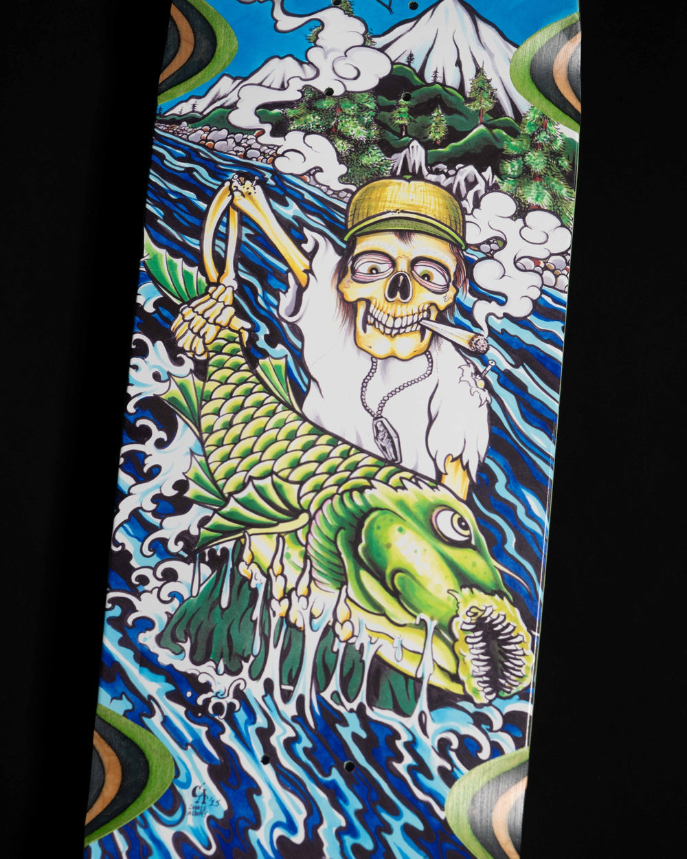 Creature Gravette Hippie Falls Shaped 9.0 Deck