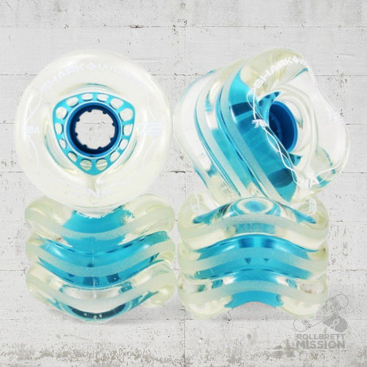 Shark Wheels DNA 78A 72mm clear blue core