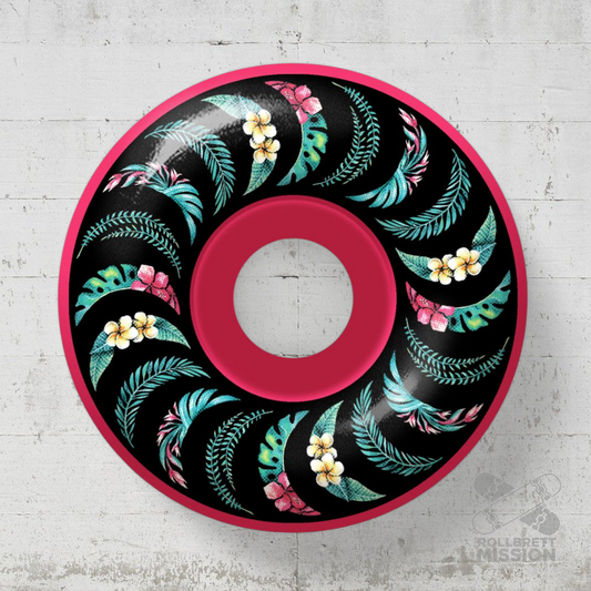 Spitfire F4 52mm 99A Floral Classic pink Wheels