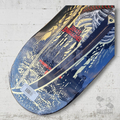 Powell Peralta Pro Zach Doelling Archer FLIGHT Skateboard Deck Gold Foil - Shape 313 - 8.30 x 31.61