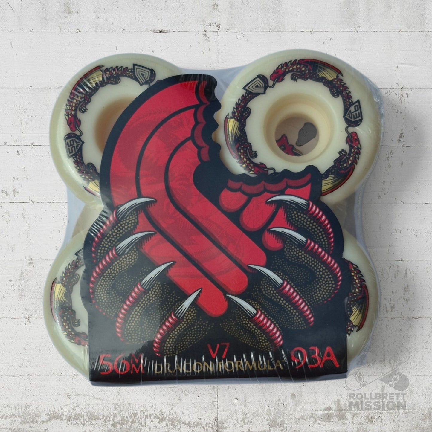 Powell Peralta Dragon Formula 56mm 93A V7 Dual Lock In Wheels