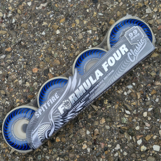 Spitfire F4 56mm 99A Classic blue Wheels