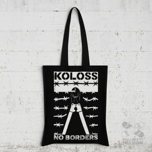KOLOSS Baumwolltasche Tote No Borders