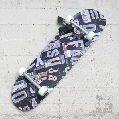 Jart Complete Skateboard Linotype 8.0 x 29.5