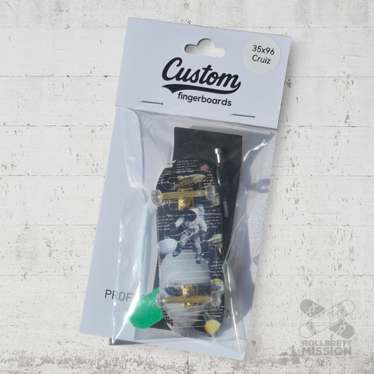 Custom Fingerboard Complete Pro Ufo 35mm Cruiser