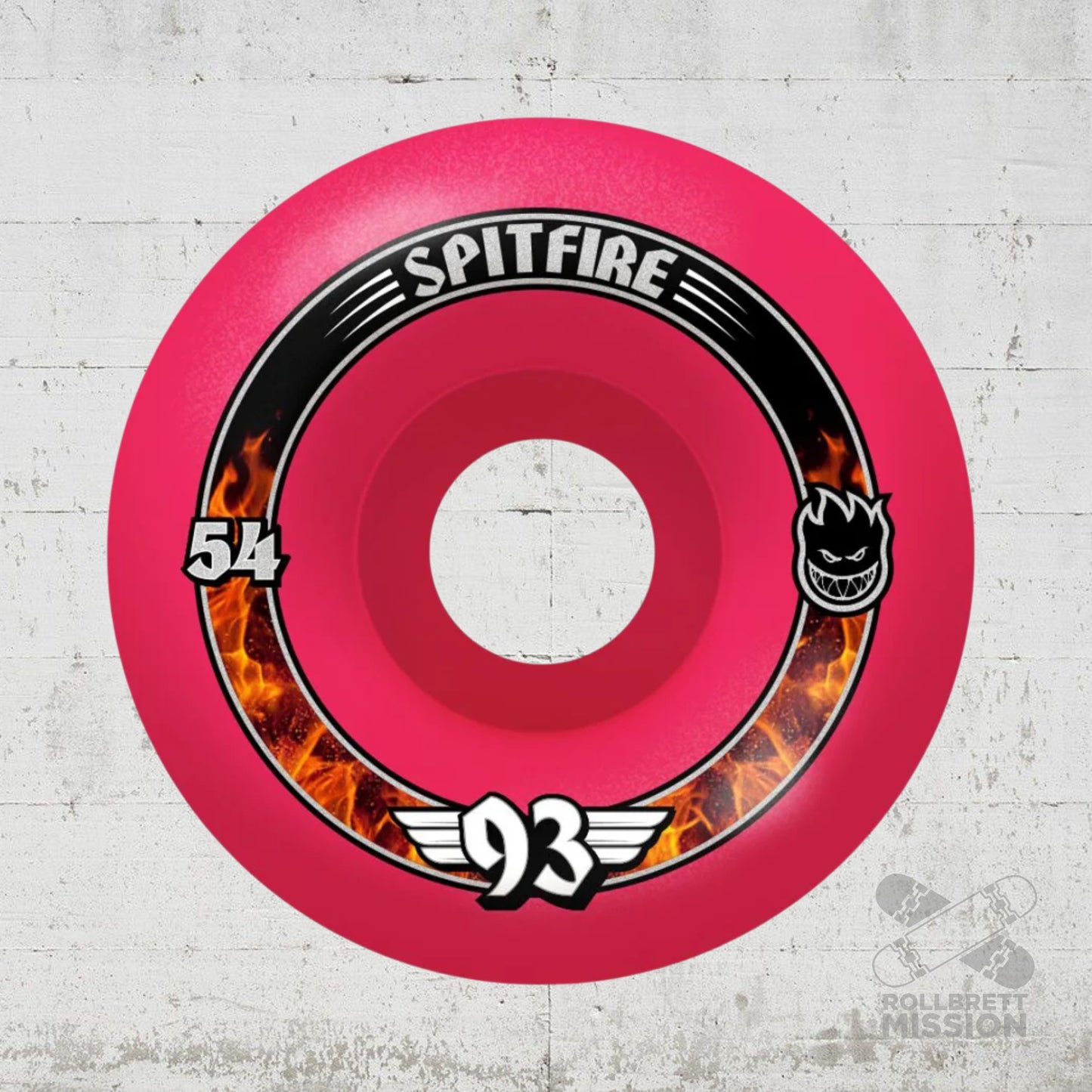 Spitfire 93s F4 Radial Pink 54mm 93A Wheels