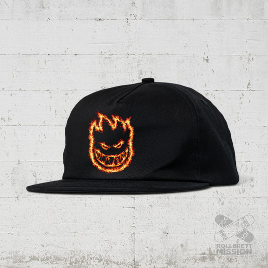 Spitfire Snapback Cap Remains black