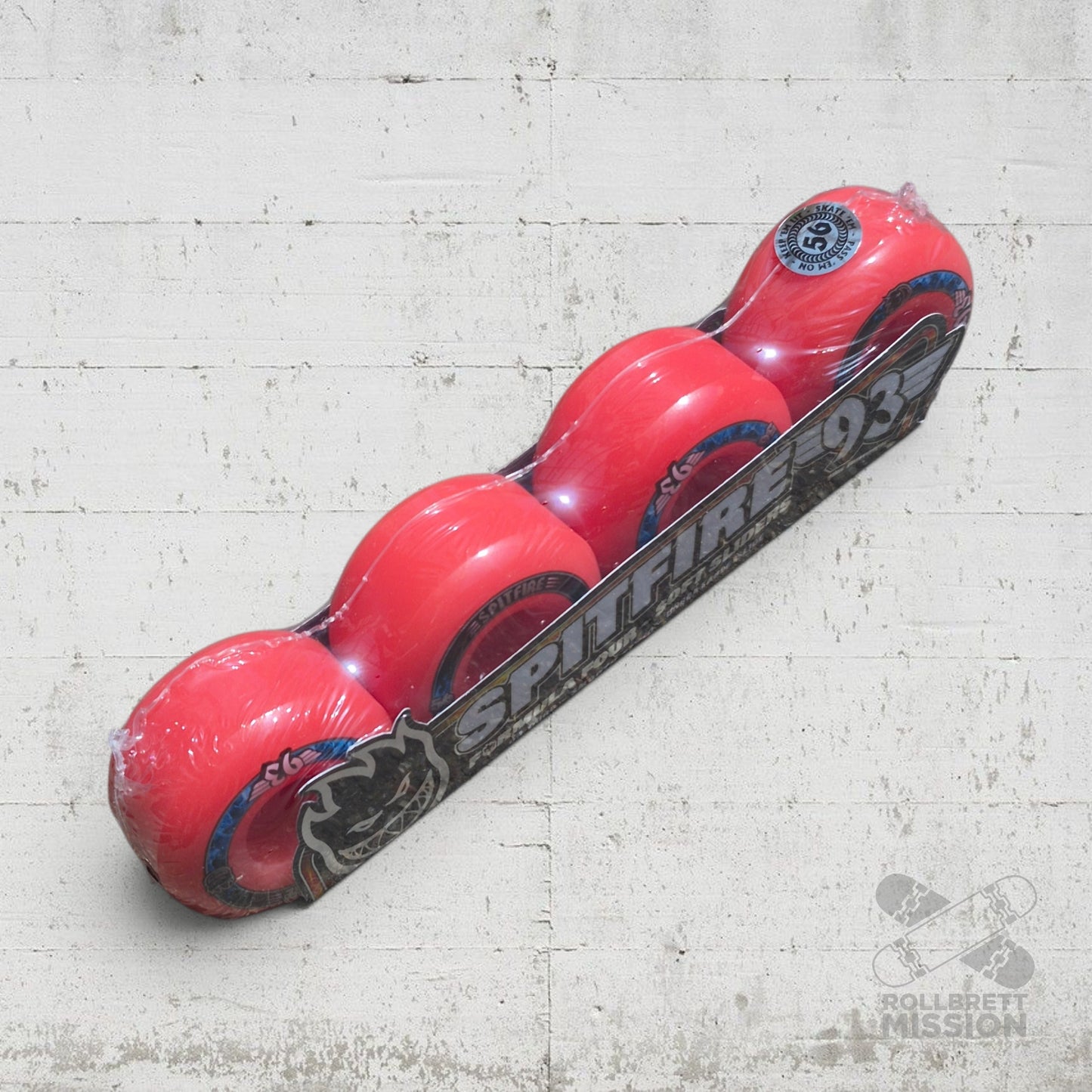 Spitfire 93s F4 Radial Pink 56mm 93A Wheels