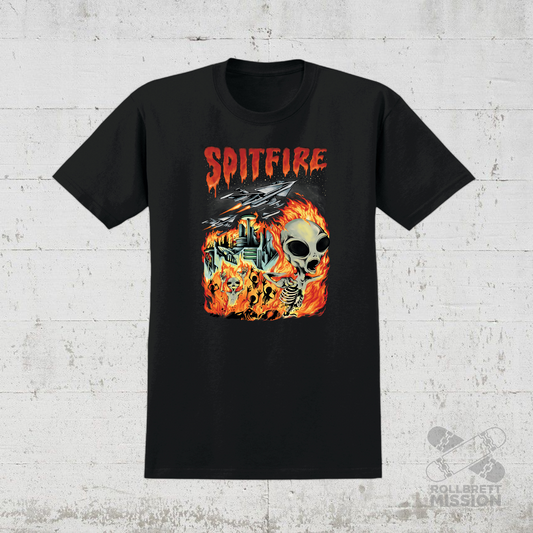 Spitfire T-Shirt Invasion black