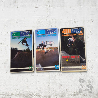 VHS Skatevideo 411VM Issue 46 47 48 52 53 55 2001 2002