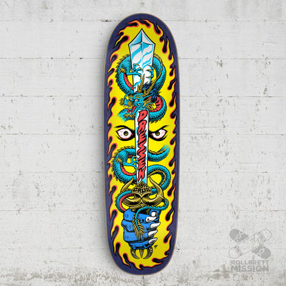 Santa Cruz Dressen Sword Pro 9.25" Shaped Deck