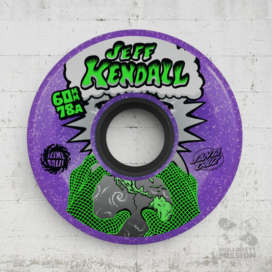 Slime Balls Kendall End of the World 78a 60mm Skateboard Wheels