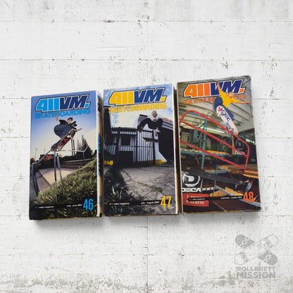 VHS Skatevideo 411VM Issue 46 47 48 52 53 55 2001 2002