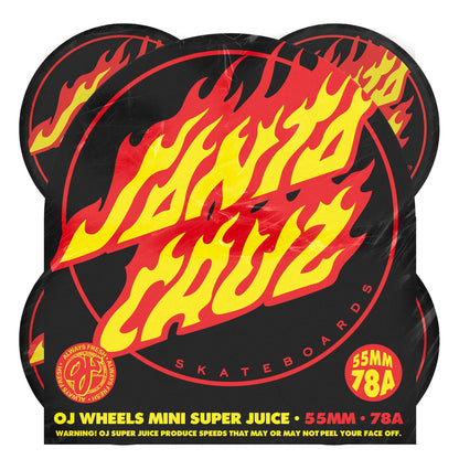 OJ Flame Dot Super Juice 78A 55mm Wheels