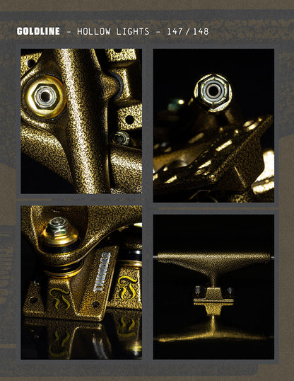 Thunder 148 Hollow Lights Goldline 8.25" Truck