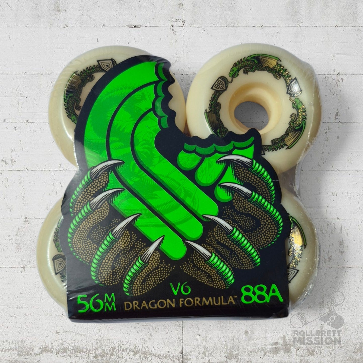 Powell Peralta Dragon Formula 88A 56mm V6 Shape Wheels