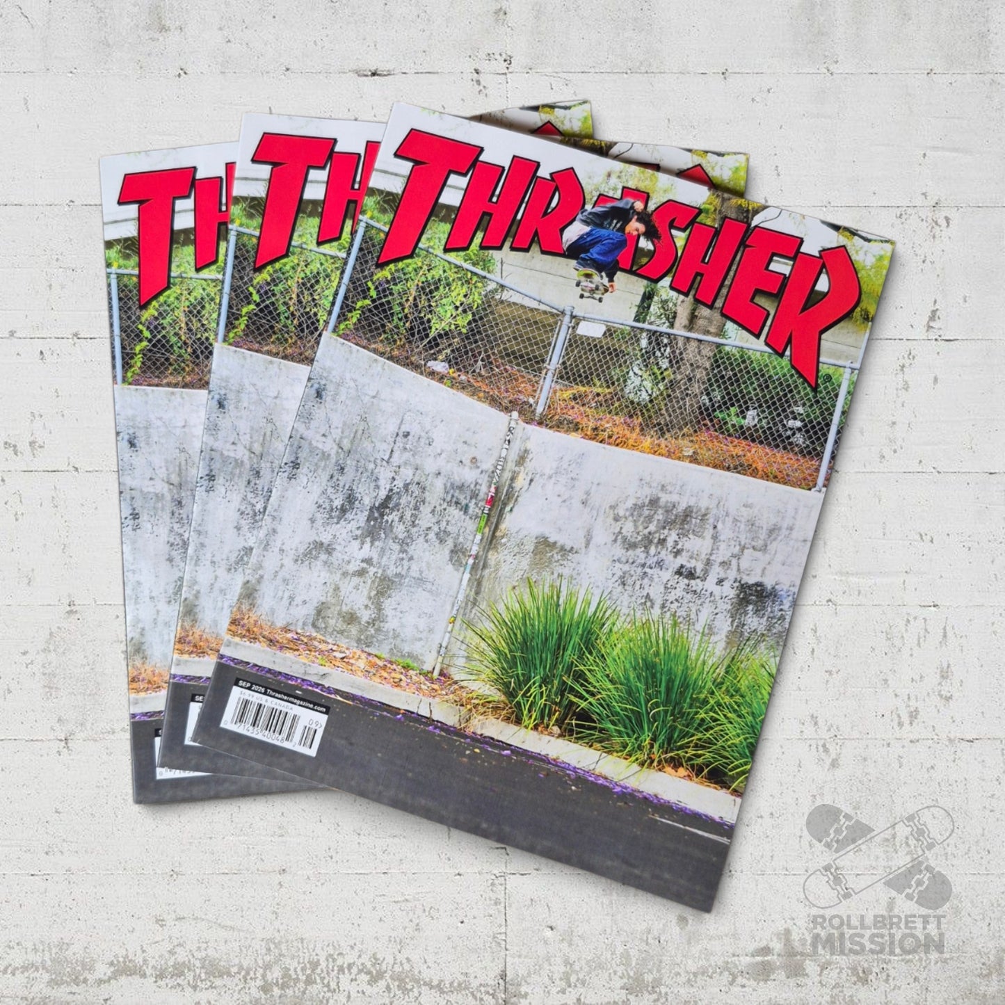 Thrasher Magazine Heft Ausgabe 554 September 2026