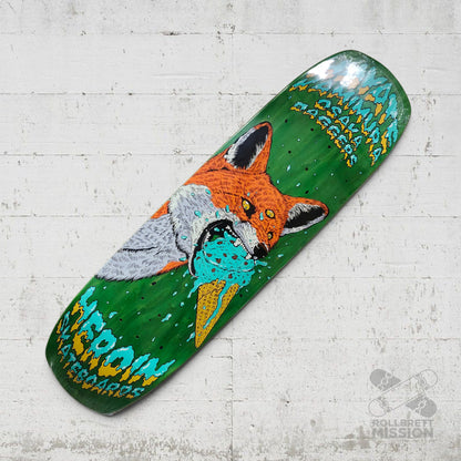 Heroin Skateboards Hayate Fox Shovel 8.88 Deck