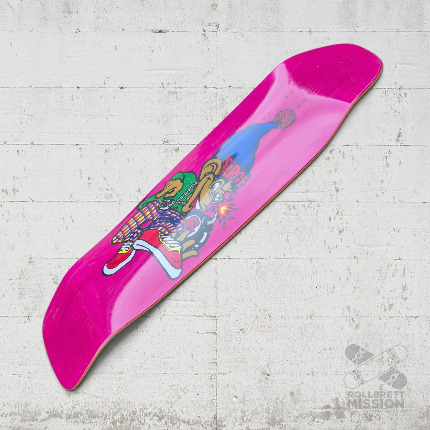 Heritage New Deal Danny Sargent Monkey Bomb 9.62 Shaped Deck