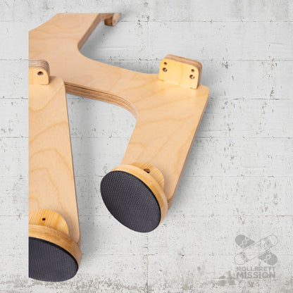 Wooden Skateboard Bench - Beine aus Holz für Sitzbank