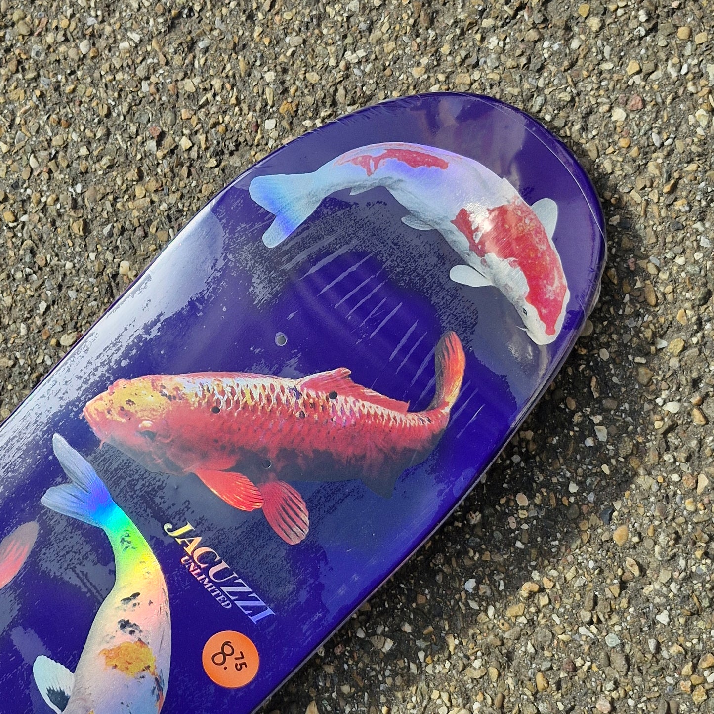 Jacuzzi 500 Years EX7 8.75 purple holo Deck
