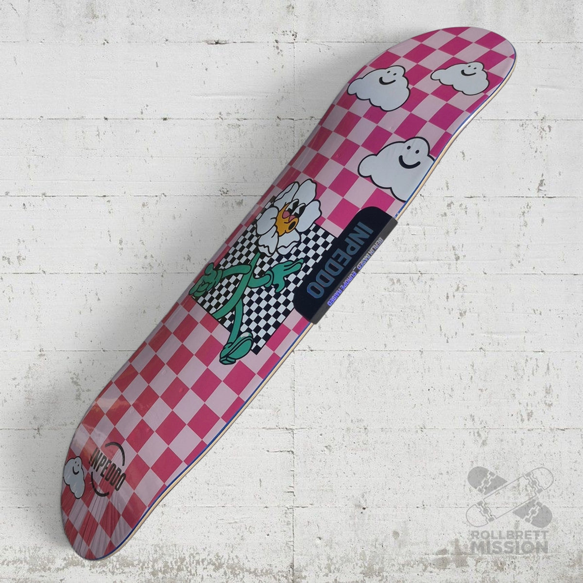 Inpeddo Happy Flower Short & Wide 7.75 Kids Deck