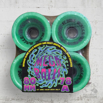 Slime Balls Mega Balls 78a 80mm Skateboard Wheels