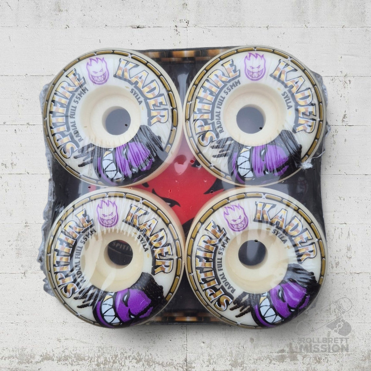 Spitfire F4 Kader Rolly Radial Full 55mm 99A Wheels
