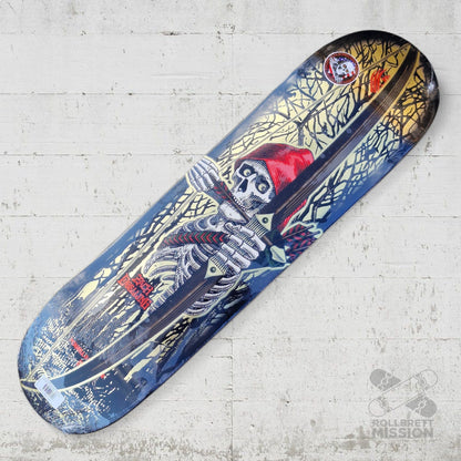 Powell Peralta Pro Zach Doelling Archer FLIGHT Skateboard Deck Gold Foil - Shape 313 - 8.30 x 31.61