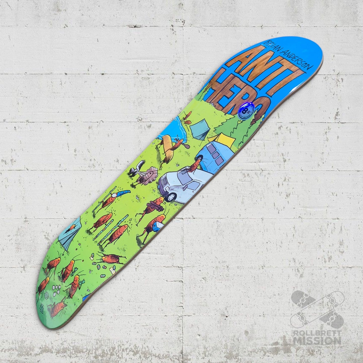 Anti Hero Brian Anderson Roached Out 8.5 Deck