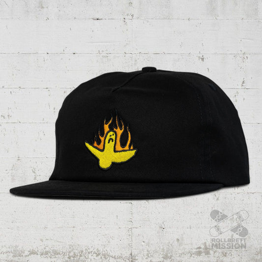 Krooked Snapback Cap Fire Bird black