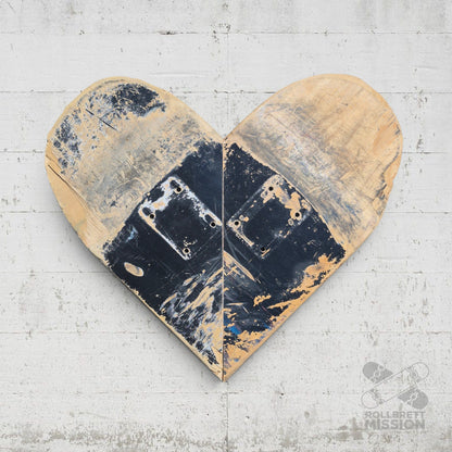 Skateback Upcycling Deko Herz Skateheart Skateboard Wandschmuck #10