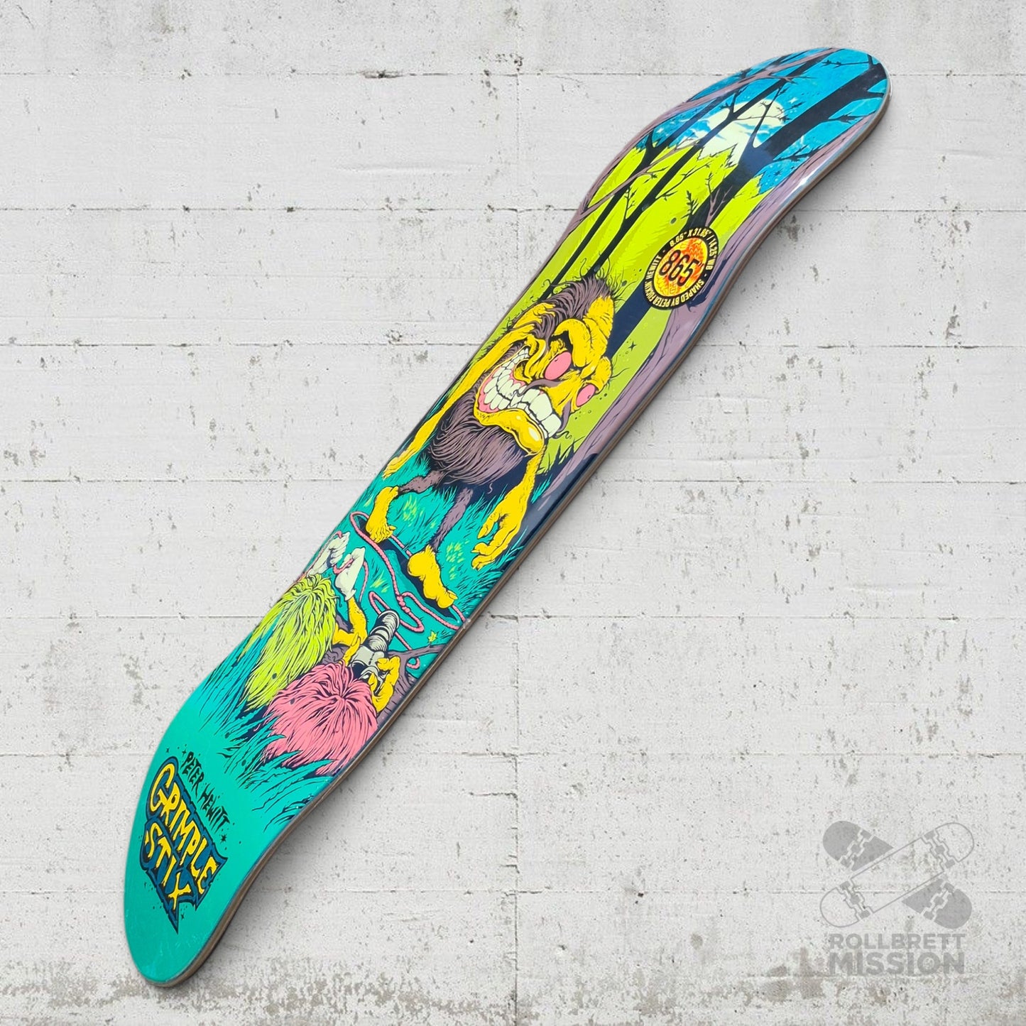 Anti Hero Hewitt Grimple Stix Gryptids 8.65 Deck