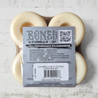 Bones X-Formula 97A 56mm Double Lock V7 Shape Annuals Wheels