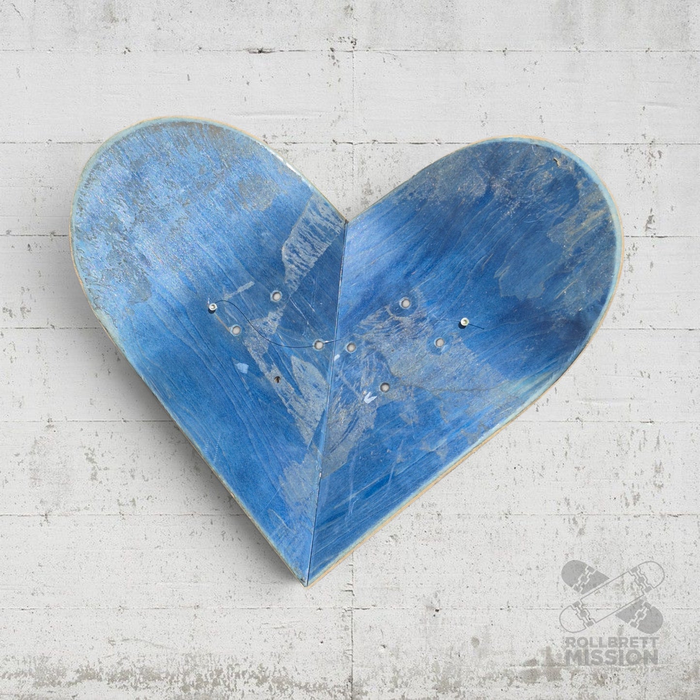 Skateback Upcycling Deko Herz Skateheart Skateboard Wandschmuck #9