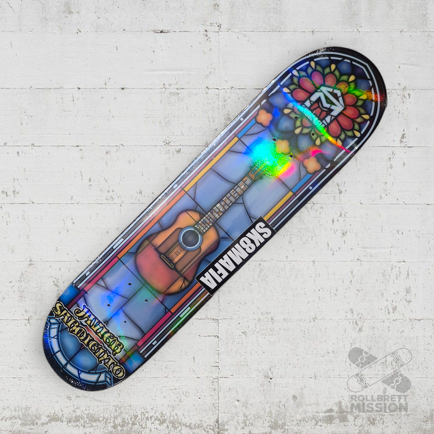 Sk8Mafia Sarmiento Stained Glass 7.7.5 Deck